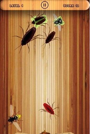 粉碎蟑螂